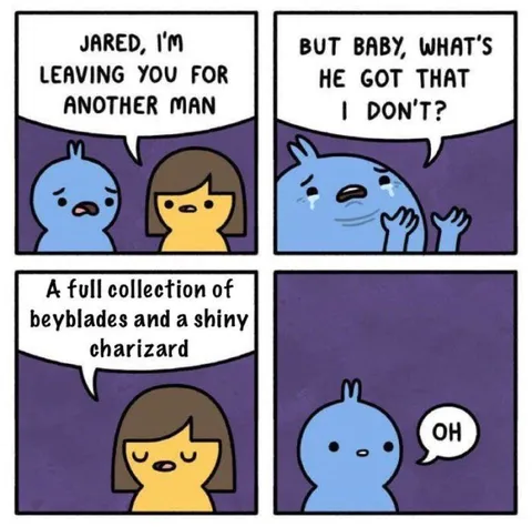 Beyblades and Shiny Charizard