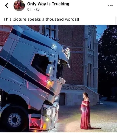 Truck Speaks a Thousand Words