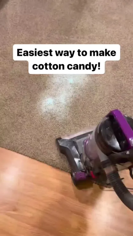 Easiest Way to Make Cotton Candy