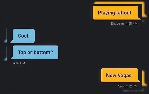 Top or Bottom Fallout Joke
