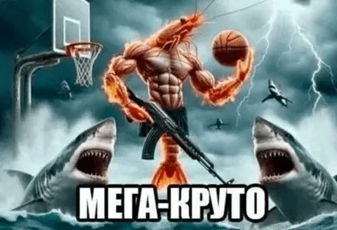 Мета-круто с акулами