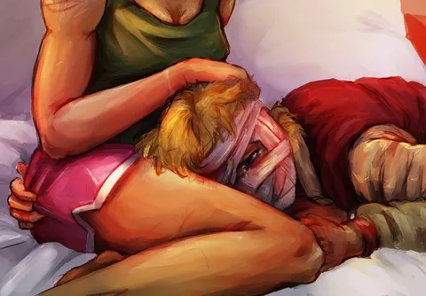 Когда тебя утешают после драки