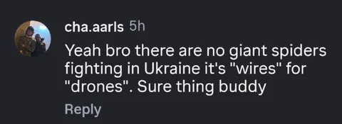 No Giant Spiders in Ukraine