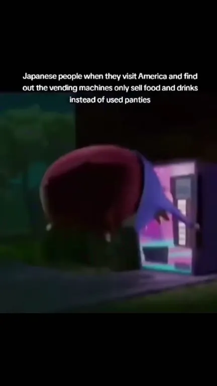 Used Panties Vending Machine Disappointment