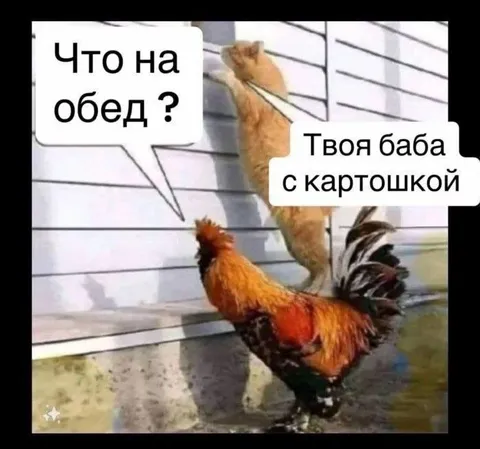 Баба с картошкой на обед