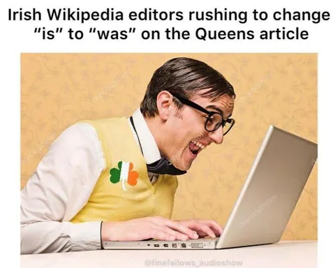 Irish Wikipedia Editors Rush to Edit