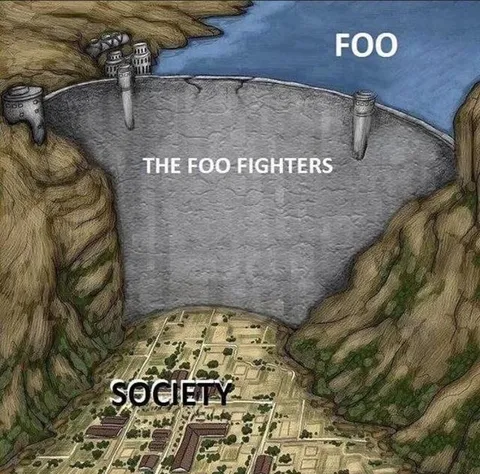 Foo Fighters Above Society