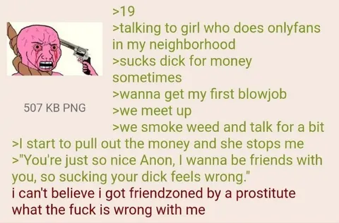 Friendzoned by a Prostitute