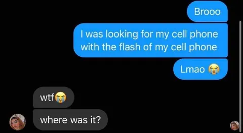 Looking for Phone With Its Flash