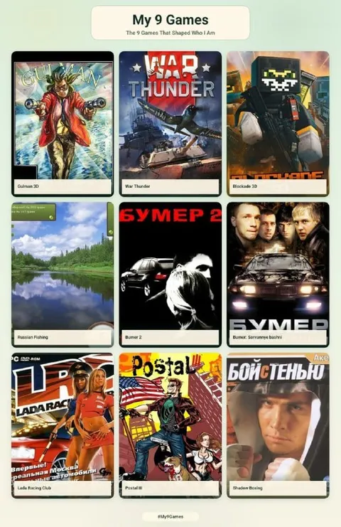 My 9 Games That Shaped Me