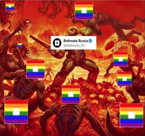 Прайд в аду с Bethesda