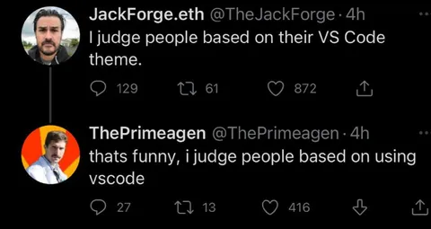 VS Code Theme Judgment