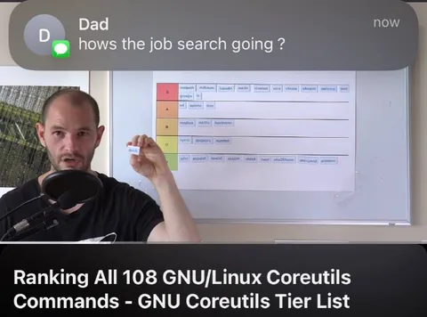 Dad Asks About the Job Search