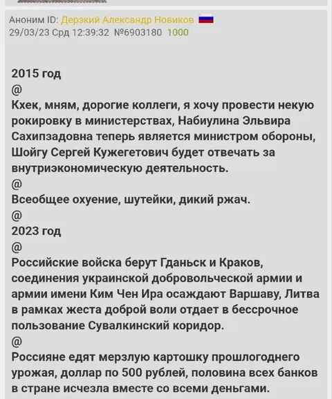 2015 и 2023: ожидание и реальность