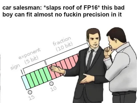 FP16 Has Almost No Precision