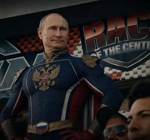 Путин и Навальный под священную войну