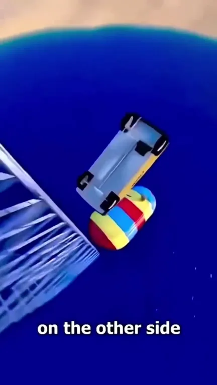 Фруктовая корзина после падения из космоса