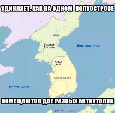 Две антиутопии на одном полуострове