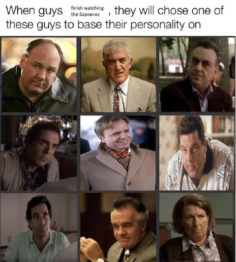 Sopranos Personality Choices