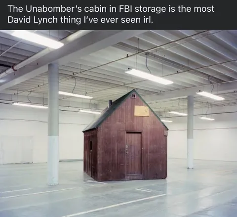 Unabomber Cabin in FBI Storage