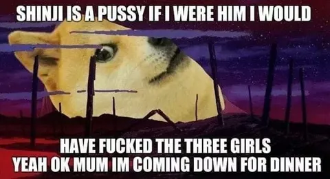 Shinji Is a Pussy