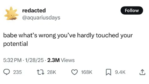 Hardly Touched Your Potential