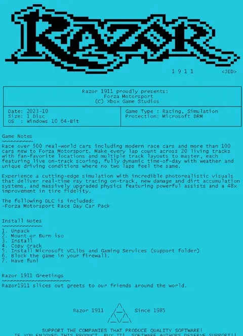 Razor 1911 Forza Crack Release