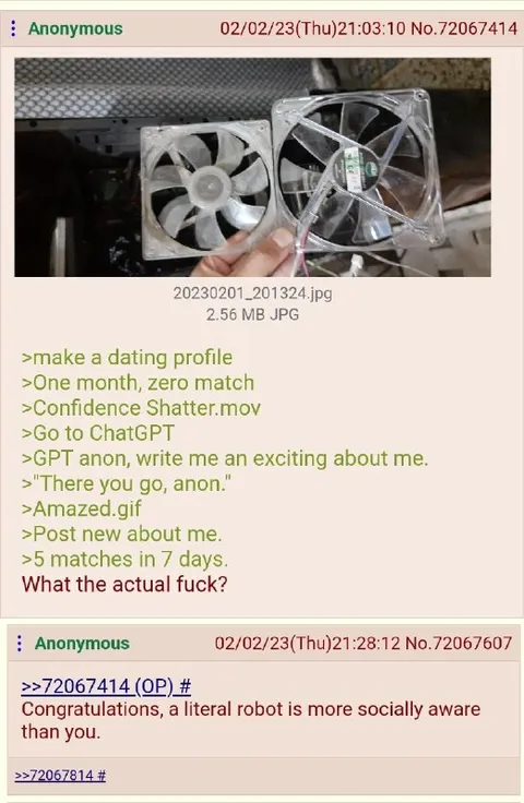 Dating Profile Outsmarts Human