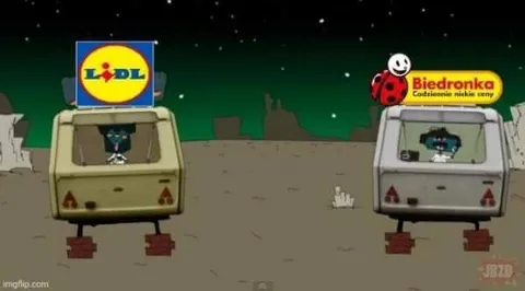 Lidl kontra Biedronka po apokalipsie