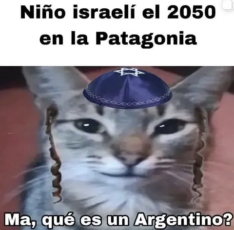 Niño israelí en la Patagonia