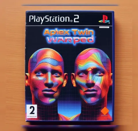 Aphex Twin Warped PS2 Cover