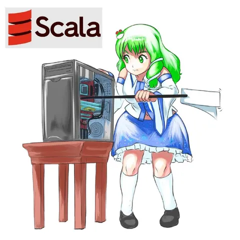 Девушка защищает Scala