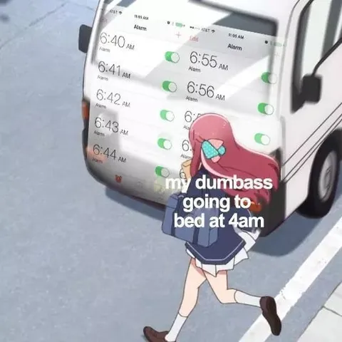 Going to Bed at 4AM