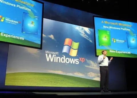 Microsoft Windows XP Launch