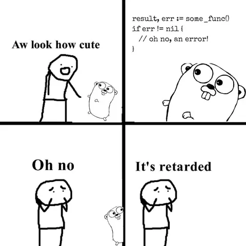 Cute Gopher Error