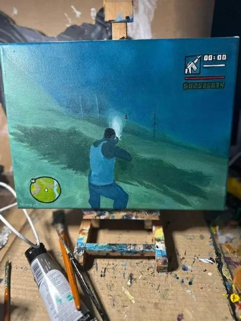 Картина с GTA San Andreas