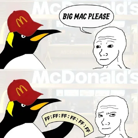 Big Mac Please Penguin