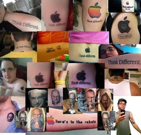 Apple Think Different Tattoos