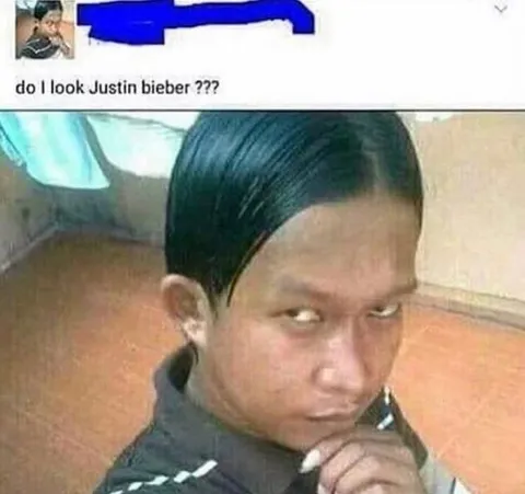 Do I Look Justin Bieber?