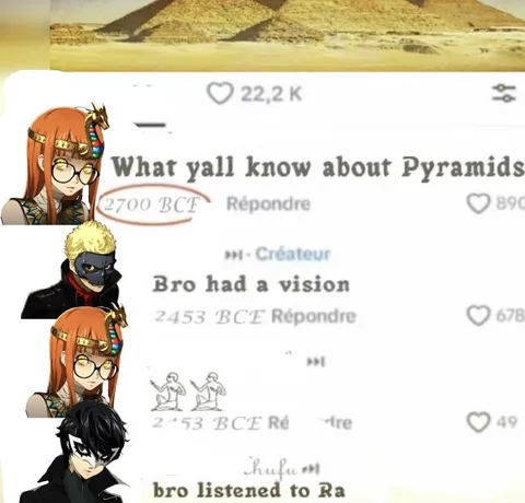 Bro Had a Vision About Pyramids