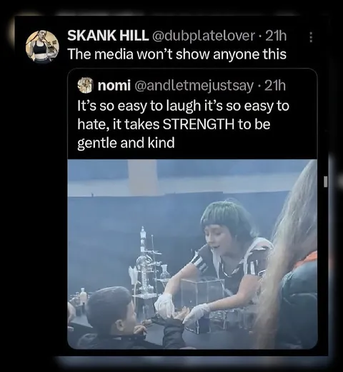 Strength Means Being Kind