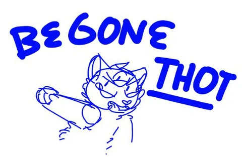 Be Gone Thot Cat