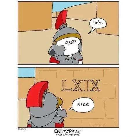 Roman Soldier Sees LXIX