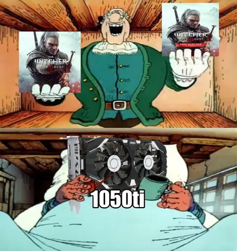 Witcher 3 versus GTX 1050 Ti
