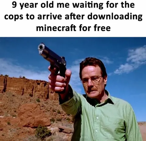 Nine-Year-Old Waiting for the Cops