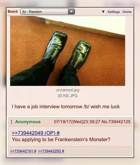 Frankenstein Job Interview