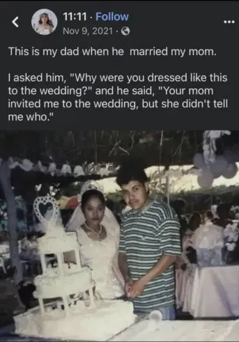 Dad Dressed for the Wedding