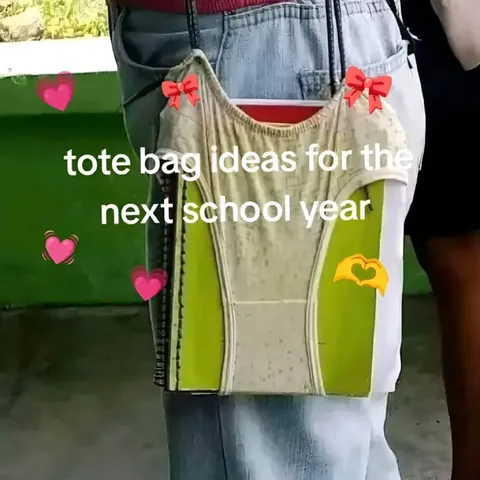 Tote Bag Ideas for School