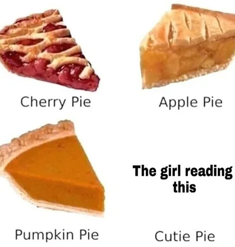 The Girl Reading This Cutie Pie
