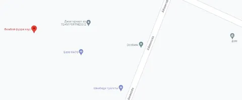 Странные места на карте